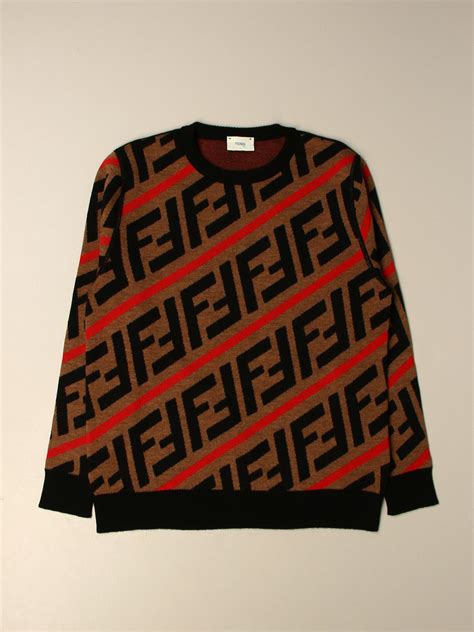 fendi brown jumper